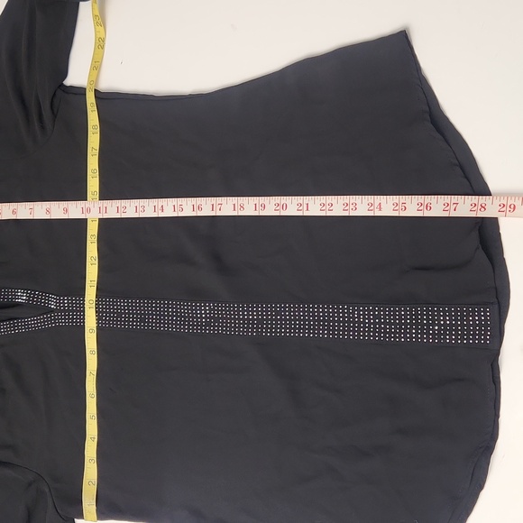 Maurices Rhinestones Embellished Pullover Blouse Top - Picture 10 of 14